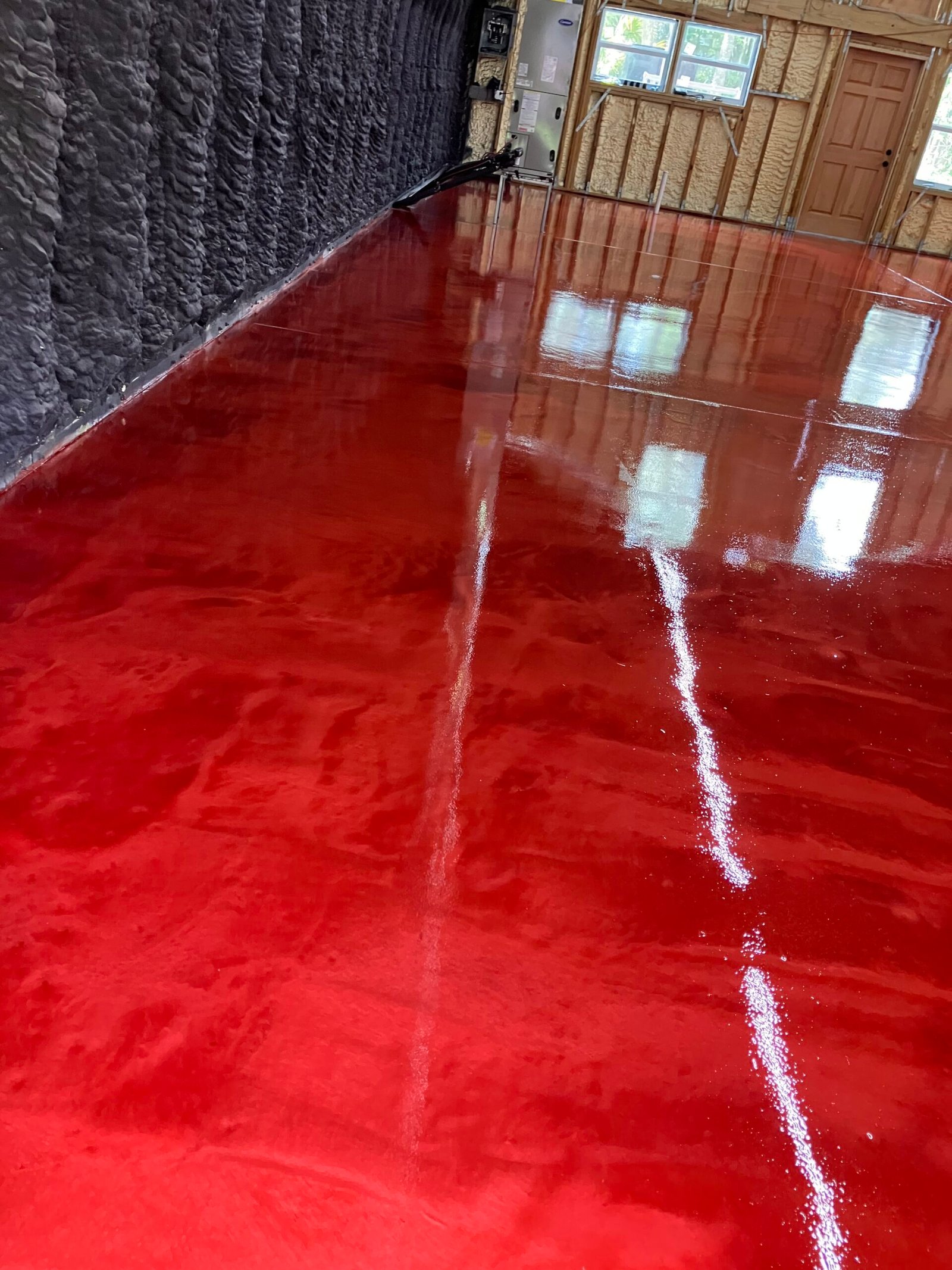 Concrete coating project